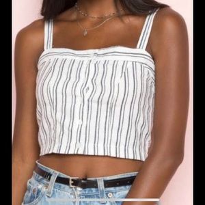 Brandy Melville/John Galt Astrid Crop Tank Top